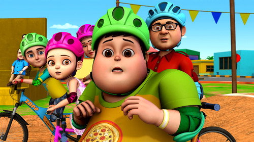 Chhota bada Cycle Race